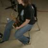 Kate - a High School student from a local high school.  We invited her to sit in on our rehearsal.  Great job Kate!